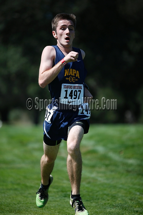 2014StanfordD2Boys-189.JPG - D2 boys race at the Stanford Invitational, September 27, Stanford Golf Course, Stanford, California.